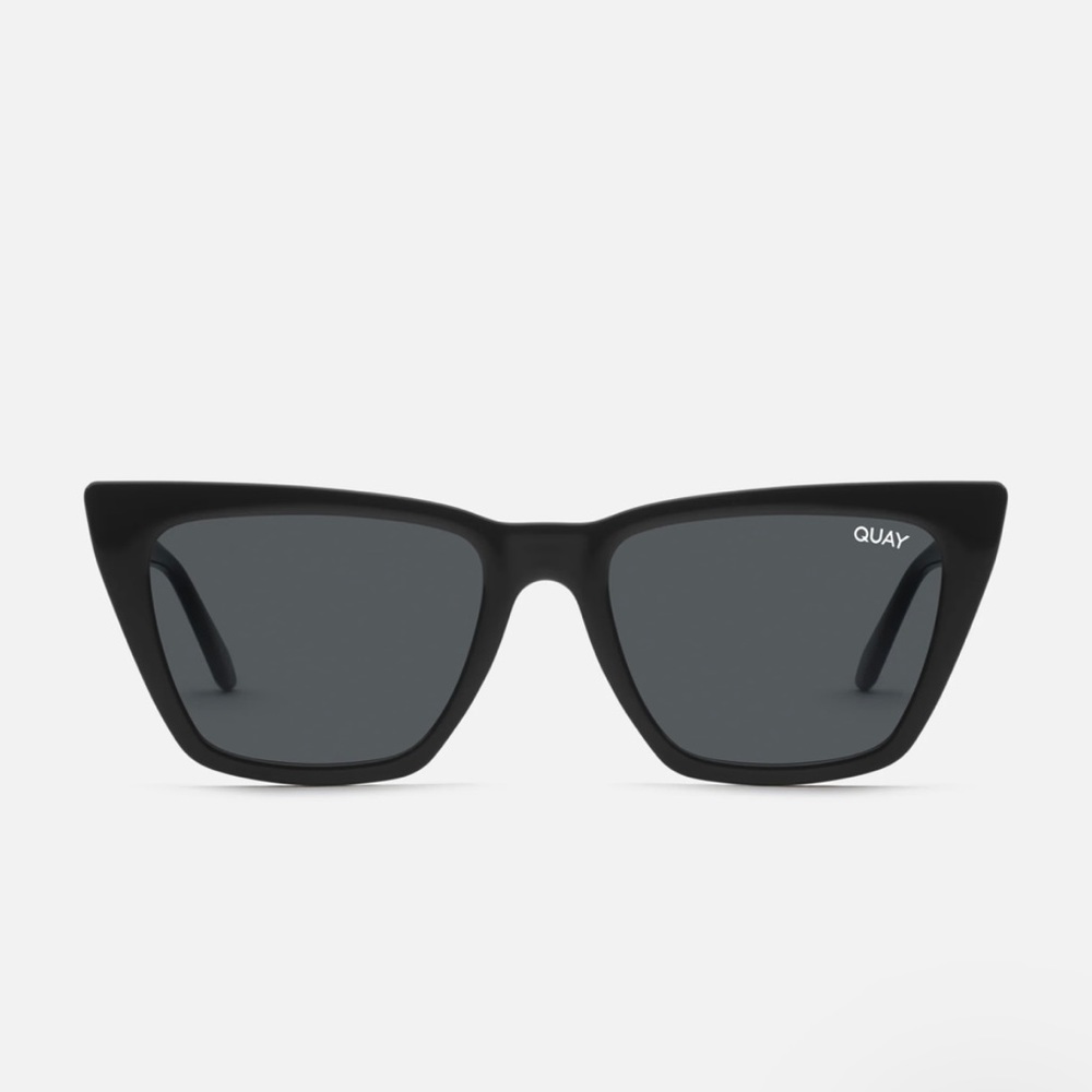 Quay Call The Shots Black/Smoke Polarized Sunglasses